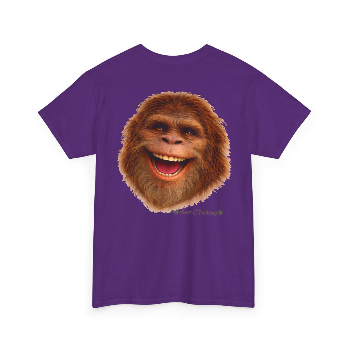 BACKPRINT- Happy Hairy Guy.