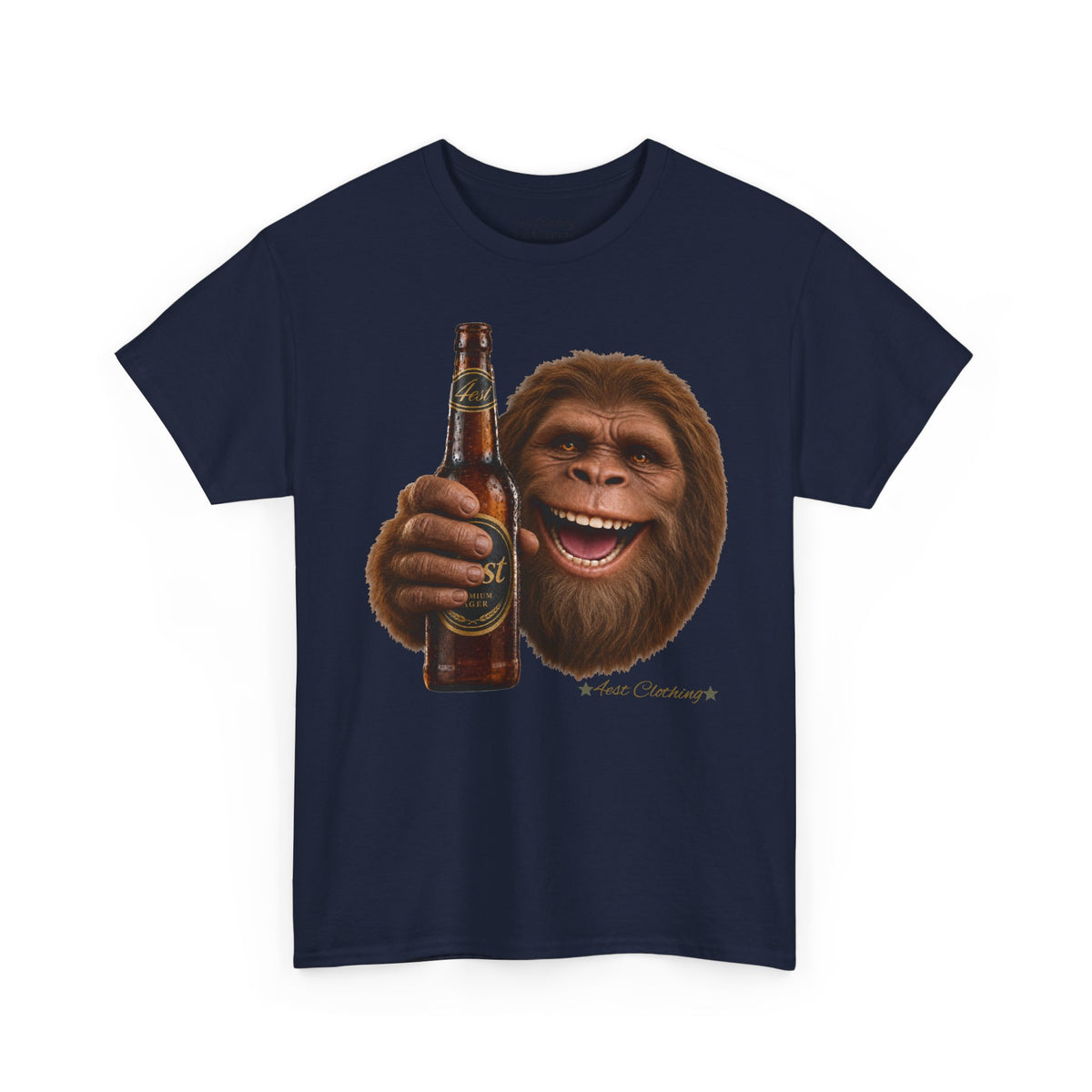 Happy Hour, Hairy Guy. Old school durable Tee