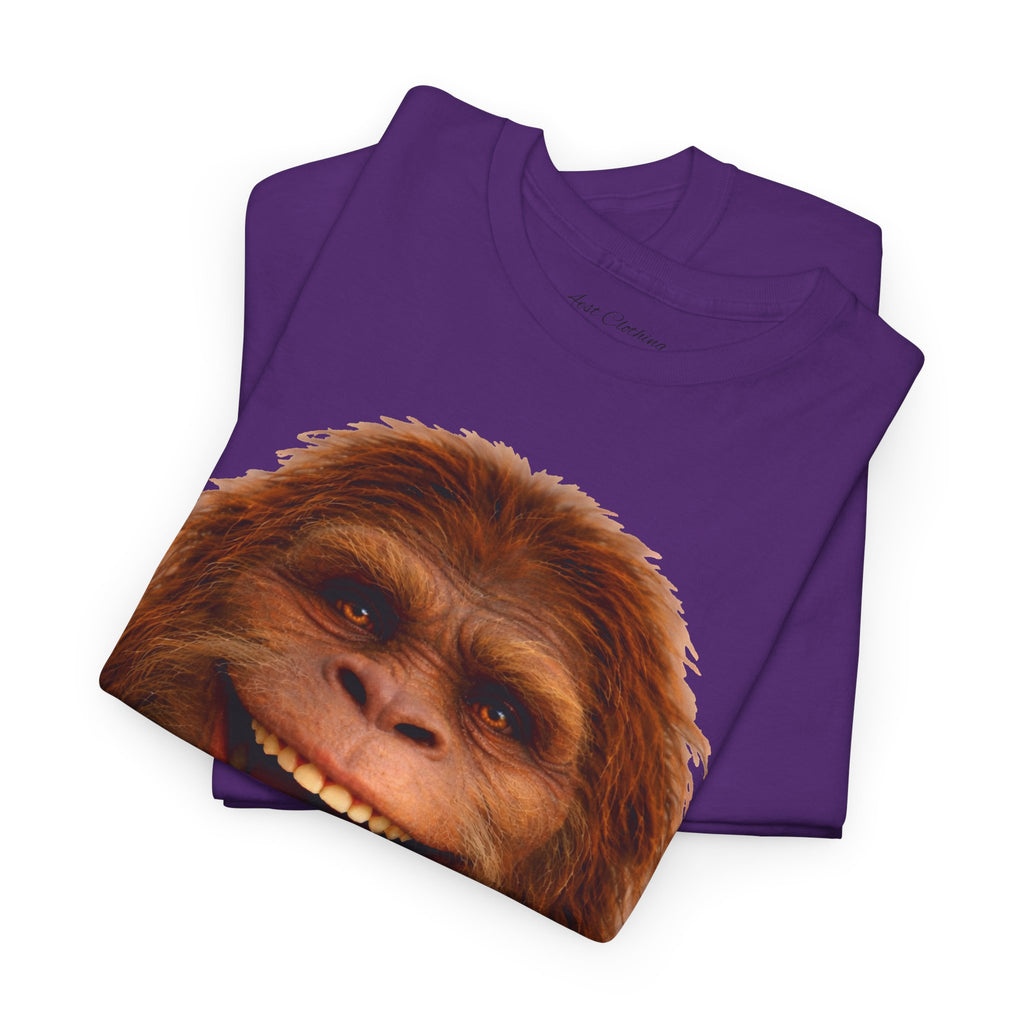 Happy Hairyman, Old School durability, Camping Tee