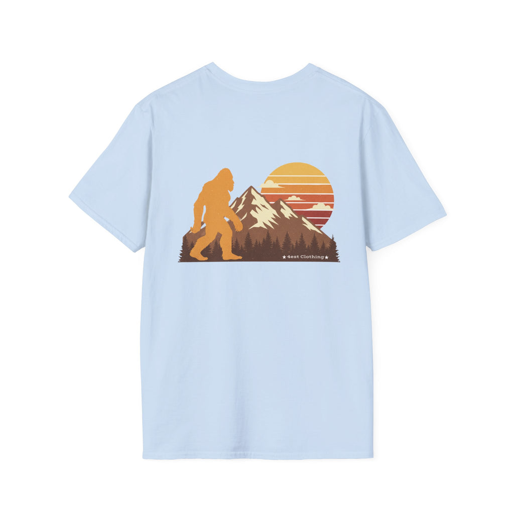 Bigfoot Mountain Sunset Graphic T-Shirt