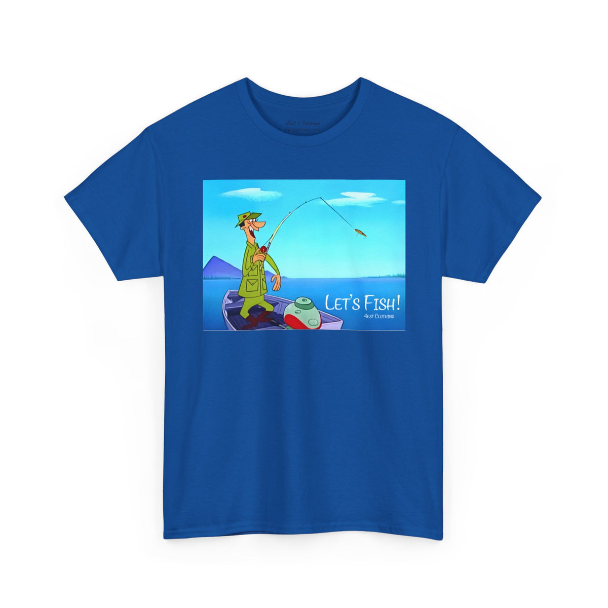 50's Cartoon"Let’s Fish!"