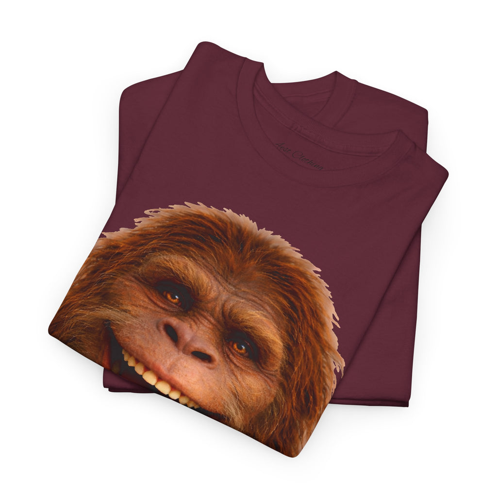 Happy Hairyman, Old School durability, Camping Tee