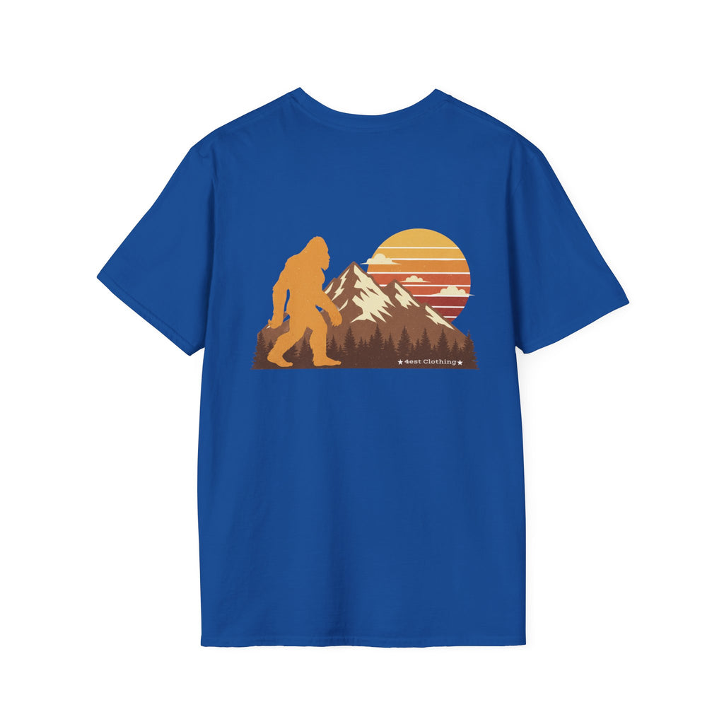 Bigfoot Mountain Sunset Graphic T-Shirt