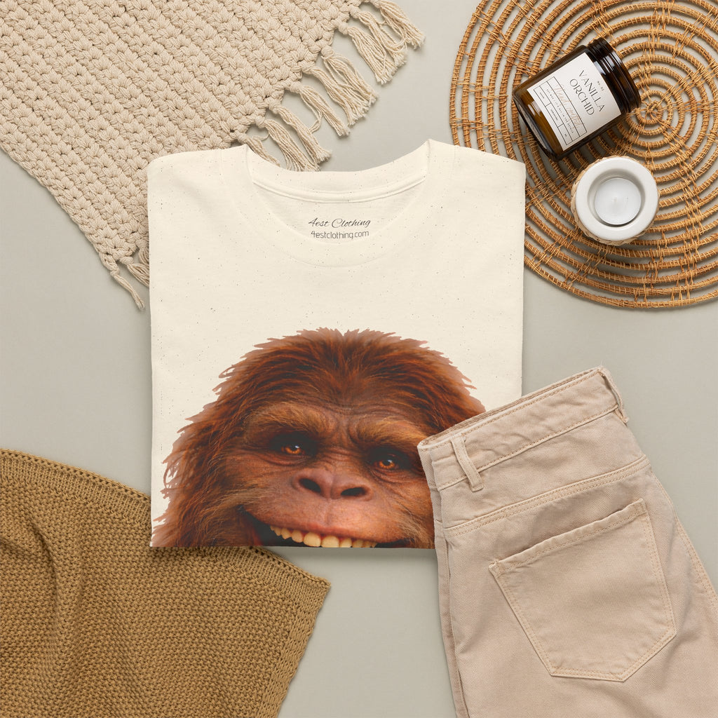 Happy Hairyman, Old School durability, Camping Tee
