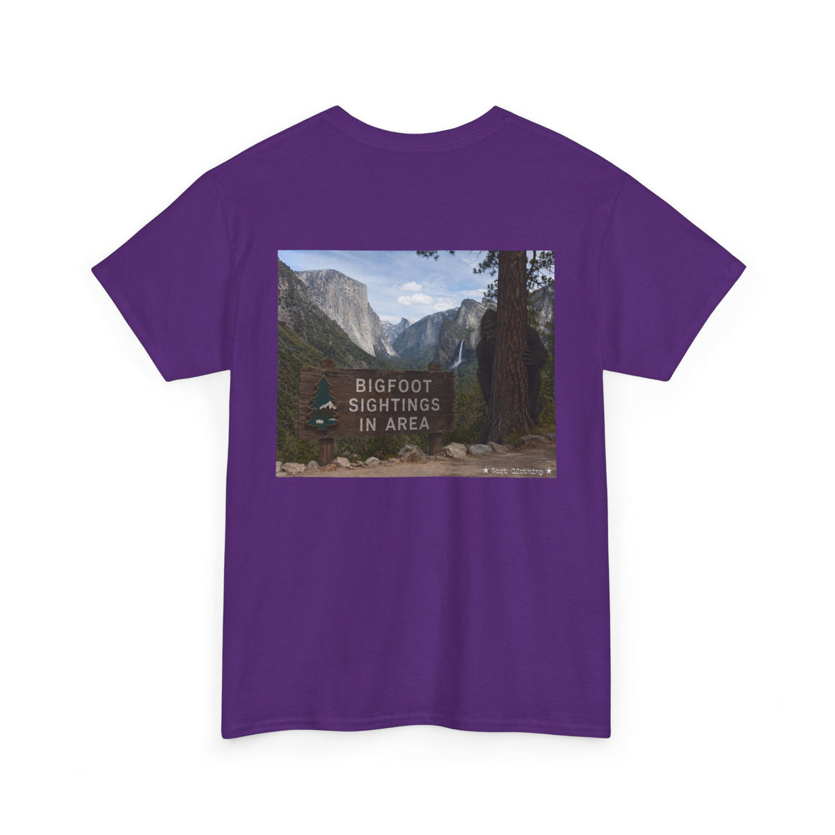BACKPRINT- Bigfoot Sightings in Area.