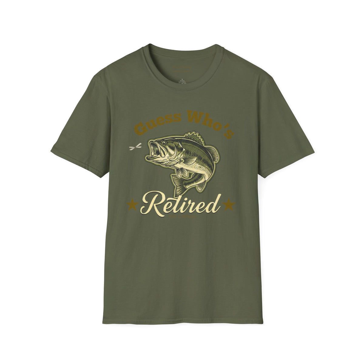 Guess Who’s Retired! Broken in feel, Fishing T-Shirt