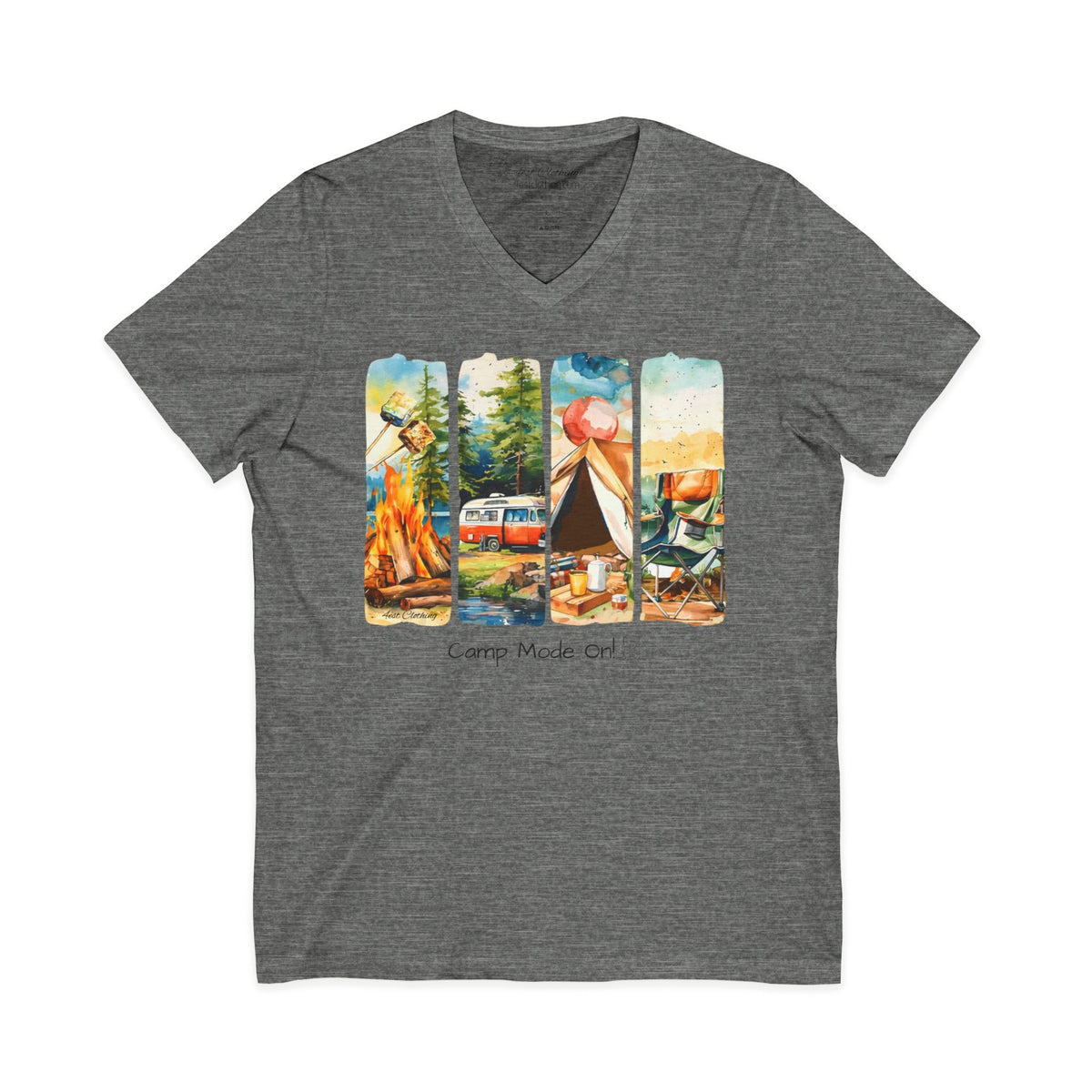 Camp Mode on! Ultra soft V-Neck Ladies