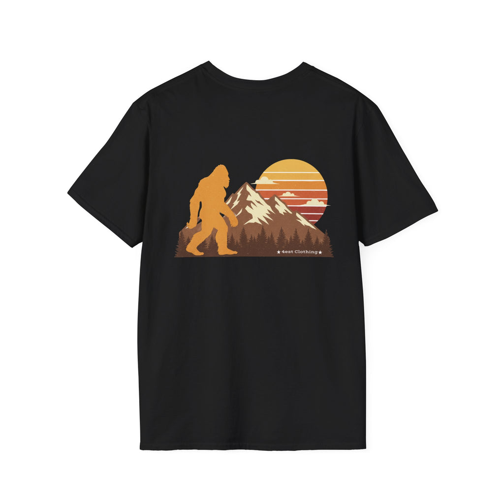 Bigfoot Mountain Sunset Graphic T-Shirt