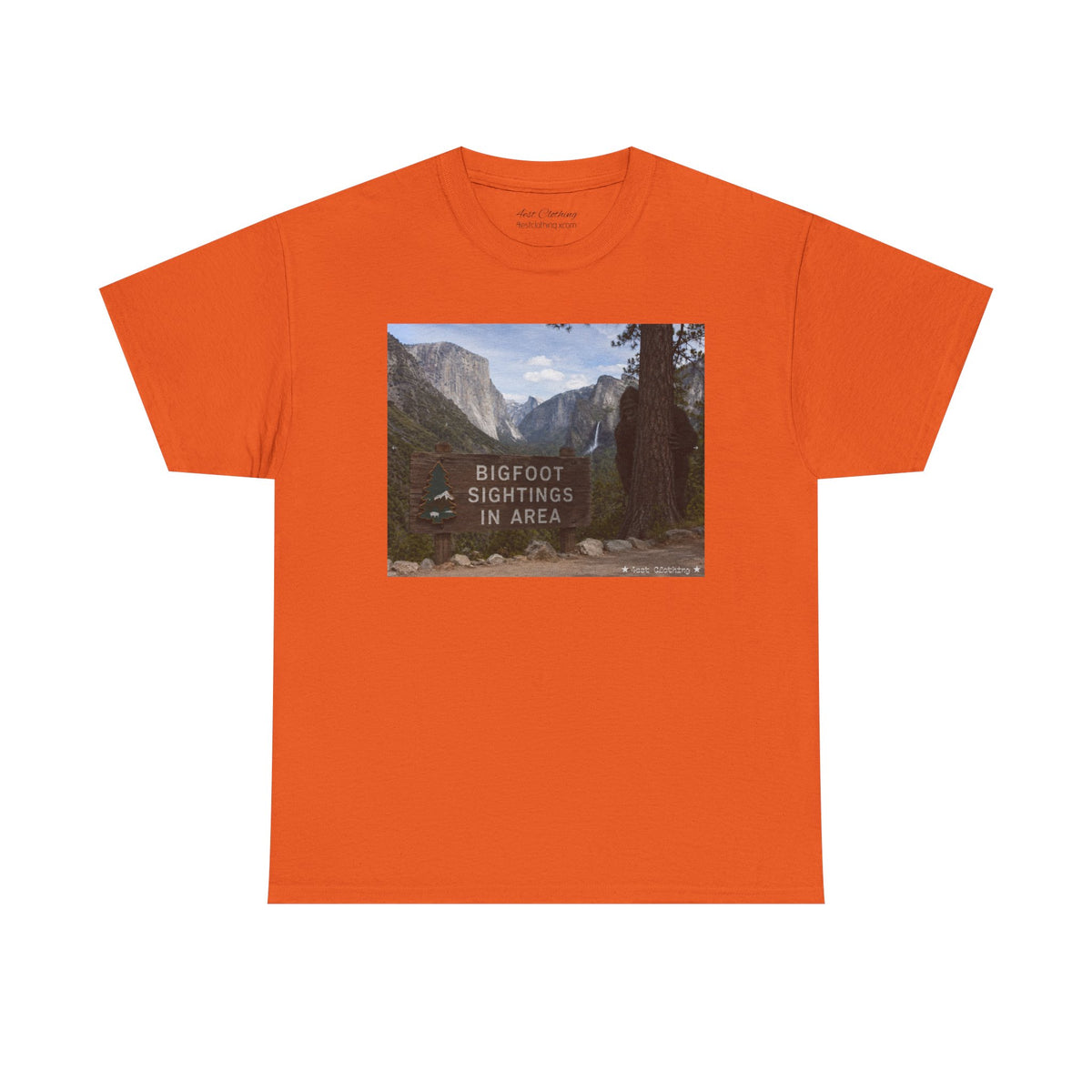"Click" for a better look at the design. Bigfoot Sightings!