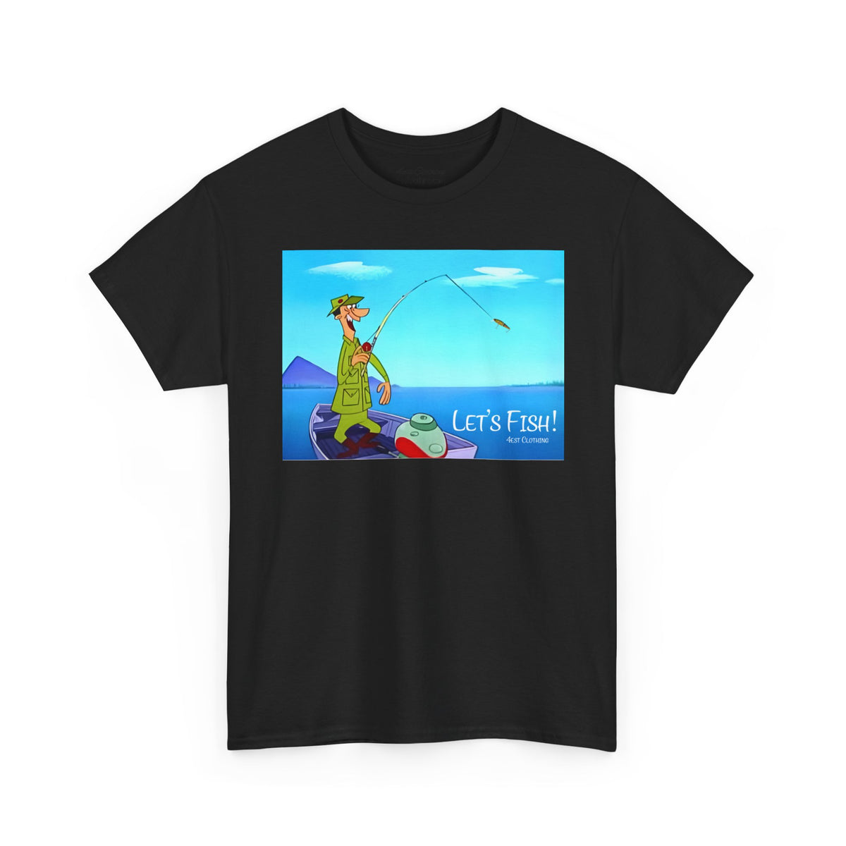 50's Cartoon"Let’s Fish!"