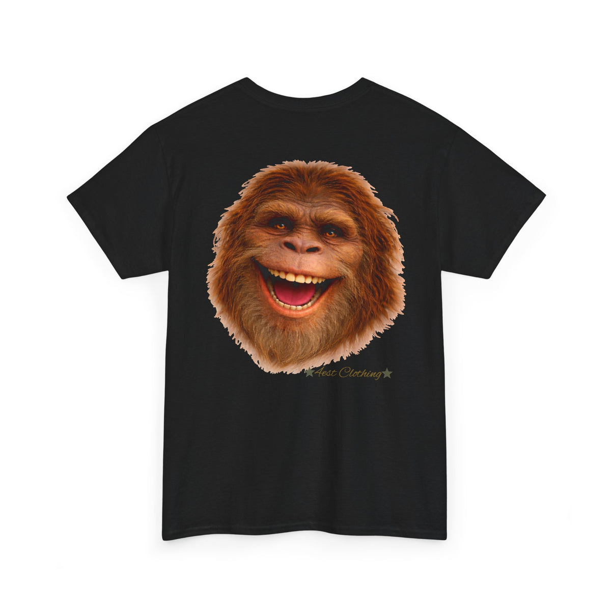 BACKPRINT- Happy Hairy Guy.