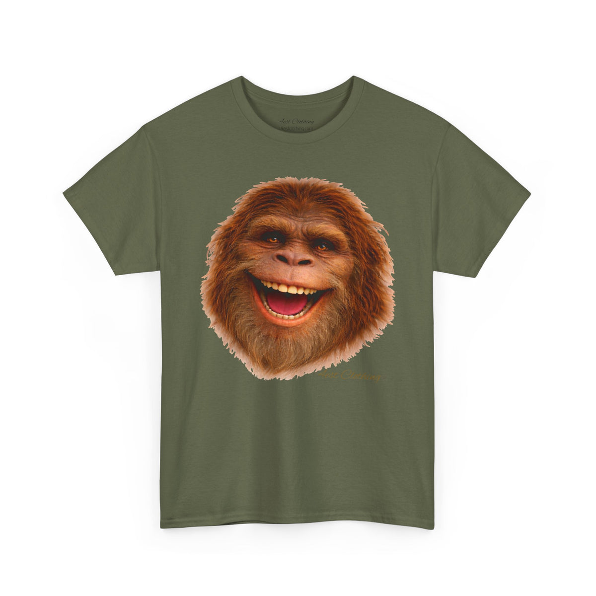 Happy Hairyman, Old School durability, Camping Tee