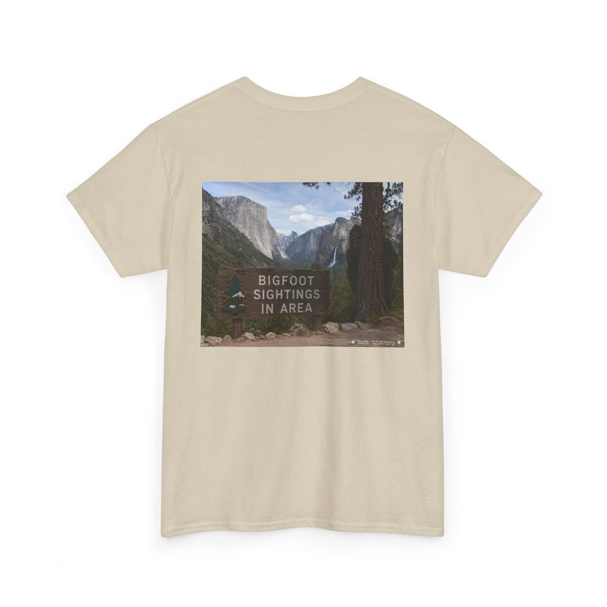 Bigfoot Sightings in Area.  Mountain Adventure T-Shirt