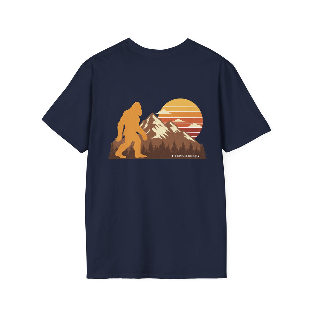 Bigfoot Mountain Sunset Graphic T-Shirt