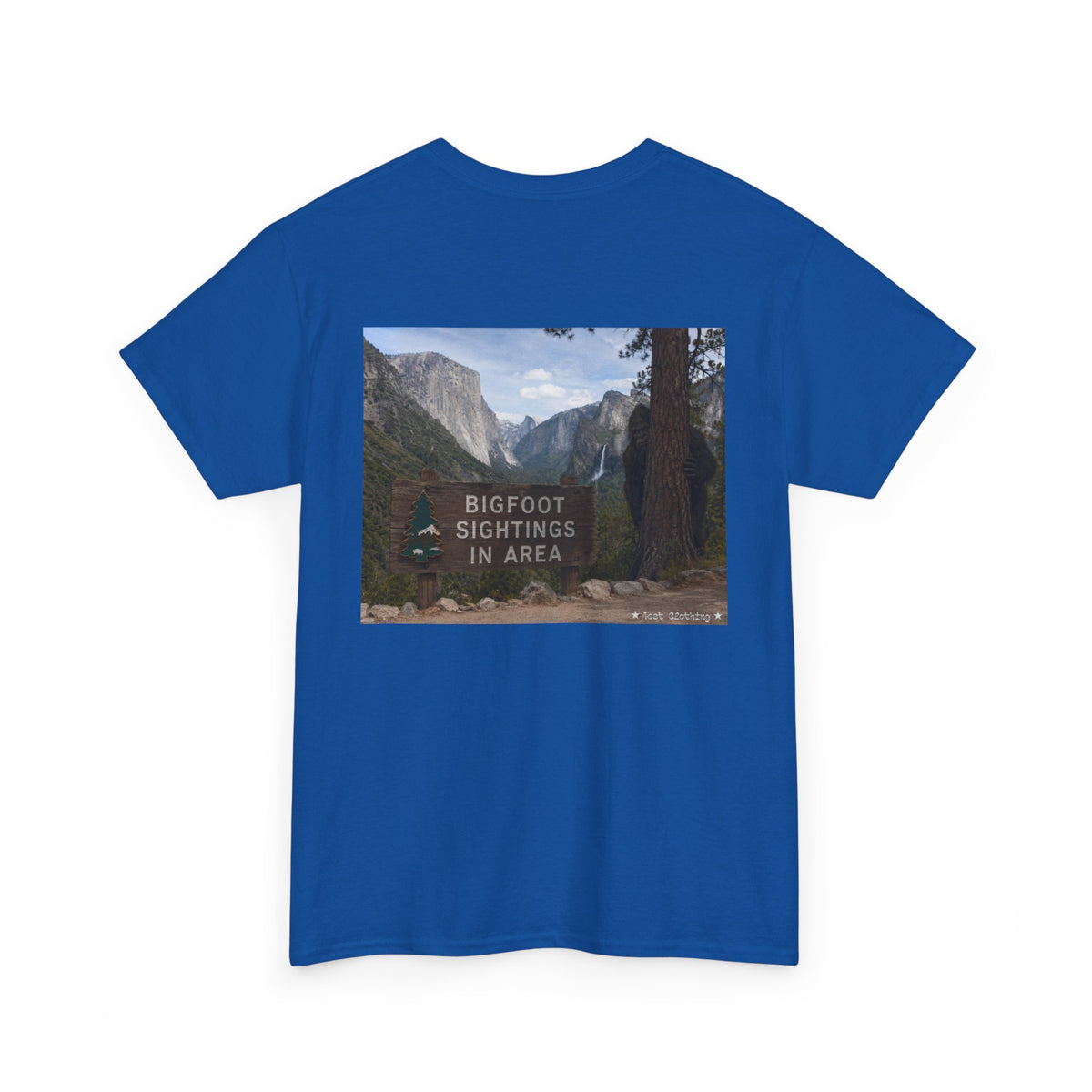 BACKPRINT- Bigfoot Sightings in Area.