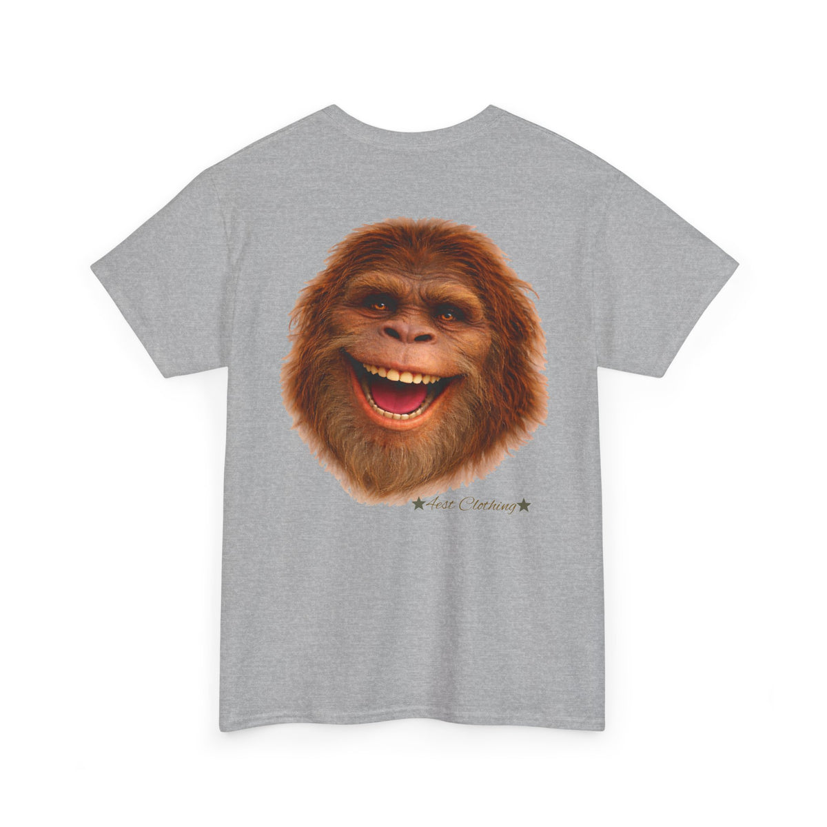 BACKPRINT- Happy Hairy Guy.