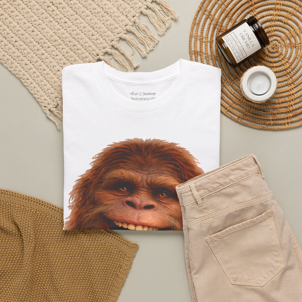 Happy Hairyman, Old School durability, Camping Tee