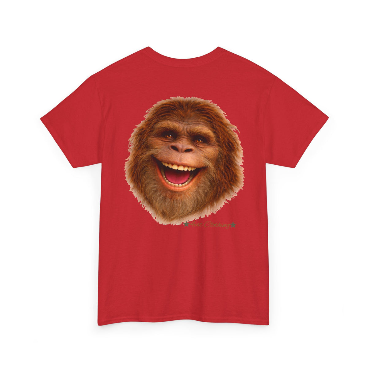 BACKPRINT- Happy Hairy Guy.