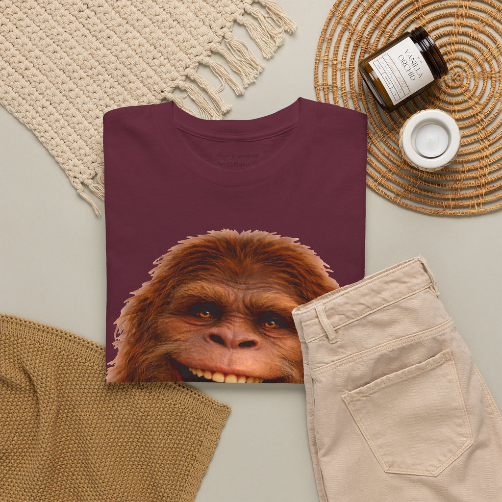 Happy Hairyman, Old School durability, Camping Tee