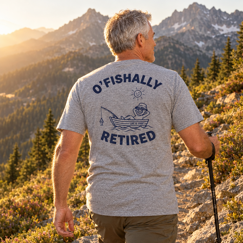 O’Fishally Retired! Broken in feel,  Fishing T-Shirt