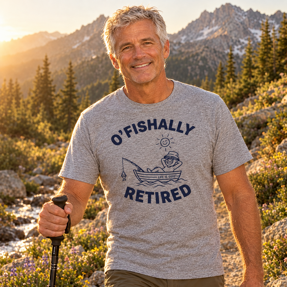 O’Fishally Retired Fishing T-Shirt