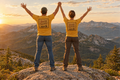 BACKPRINT- Happy Camper T‑Shirt — Retro Camping Graphic Tee
