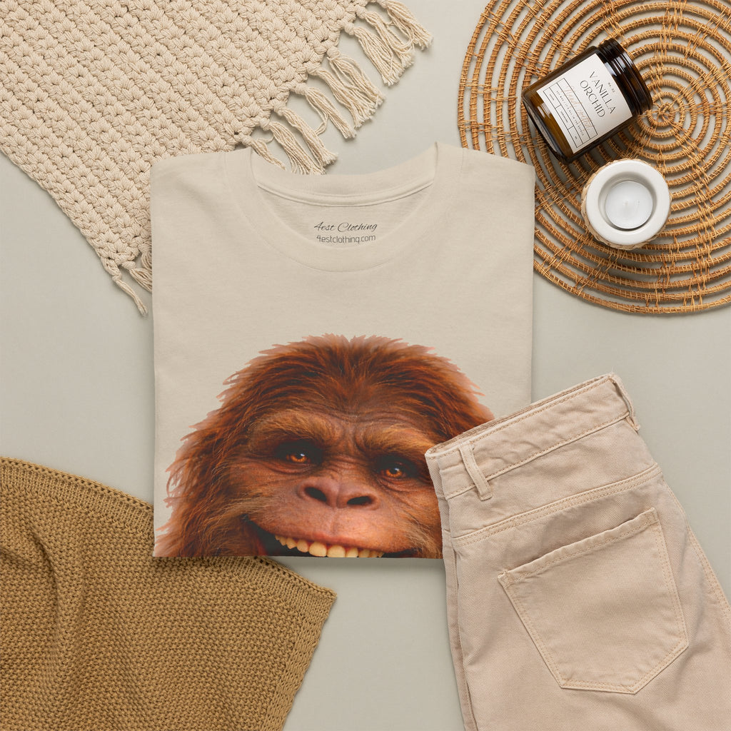 Happy Hairyman, Old School durability, Camping Tee