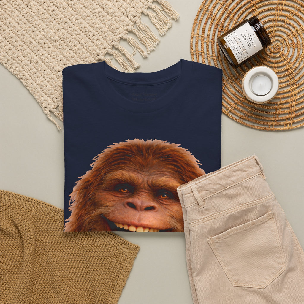 Happy Hairyman, Old School durability, Camping Tee
