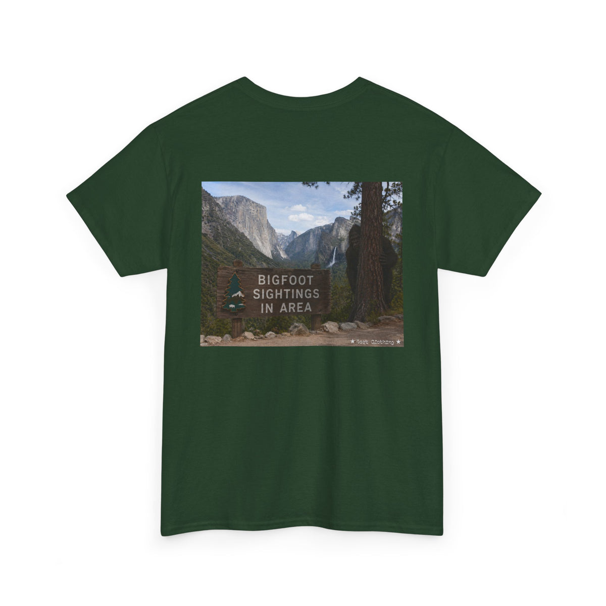 Bigfoot Sightings in Area.  Mountain Adventure T-Shirt