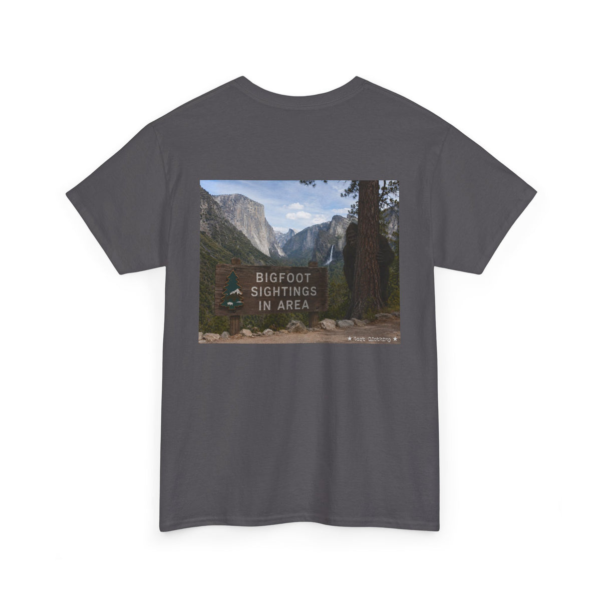 BACKPRINT- Bigfoot Sightings in Area.