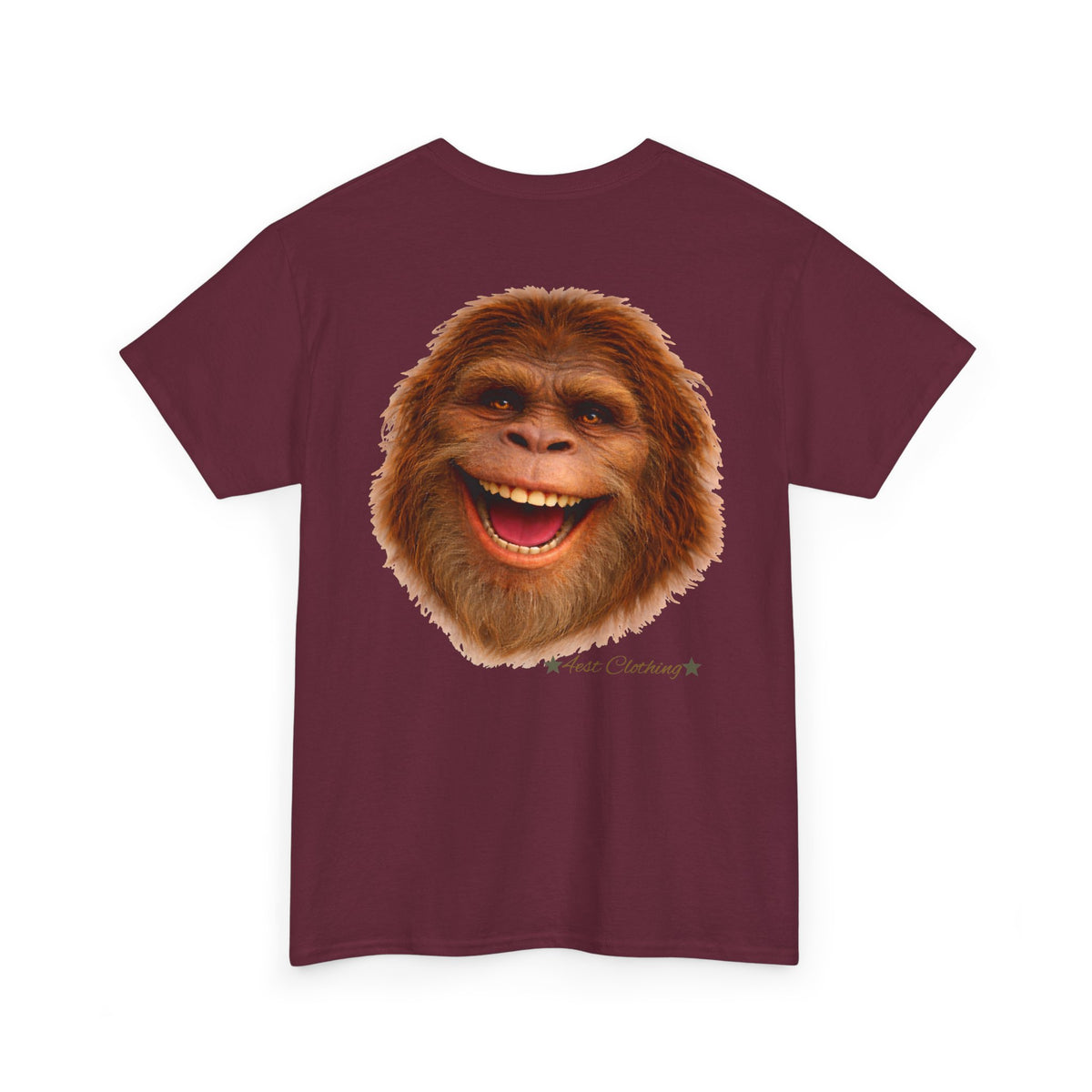 BACKPRINT- Happy Hairy Guy.