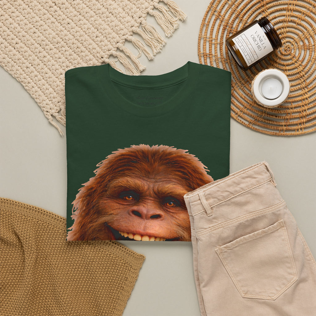 Happy Hairyman, Old School durability, Camping Tee