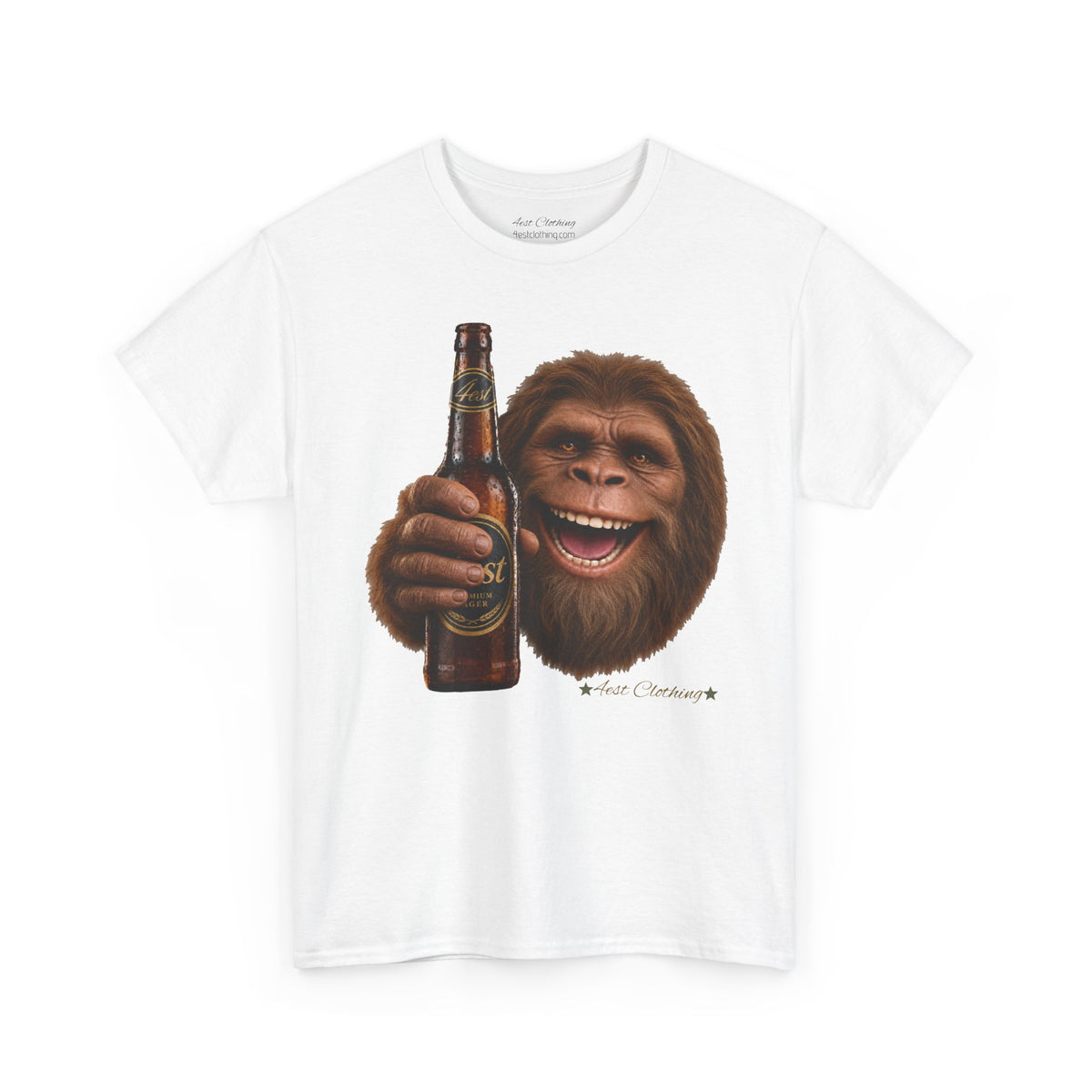Happy Hour, Hairy Guy. Old school durable Tee