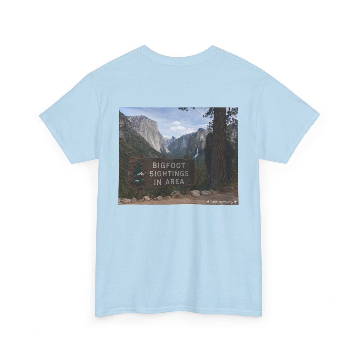 BACKPRINT- Bigfoot Sightings in Area.