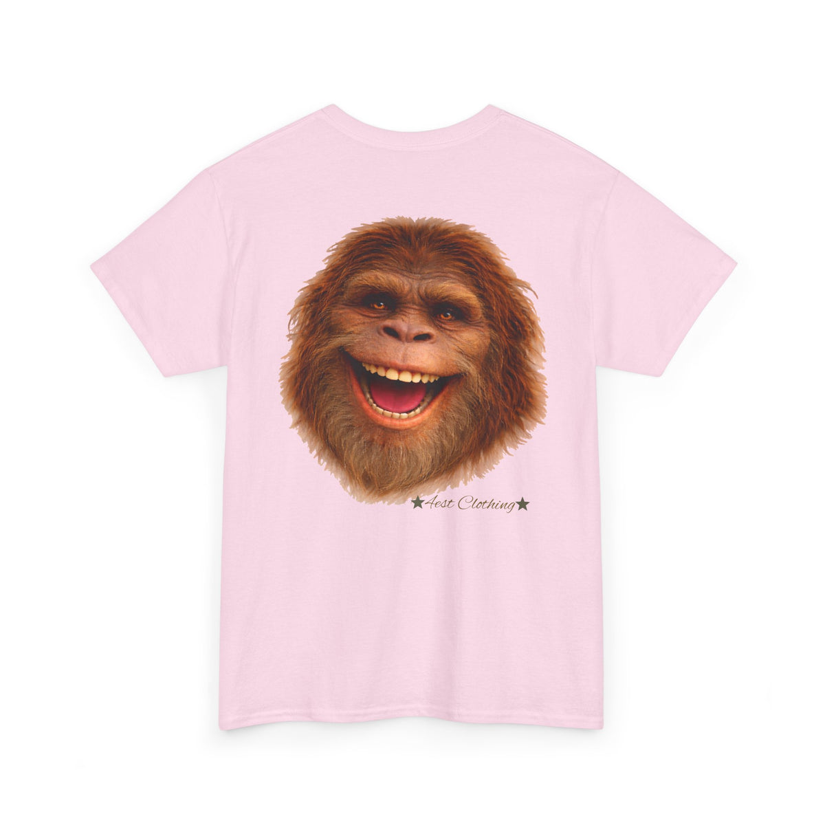 BACKPRINT- Happy Hairy Guy.