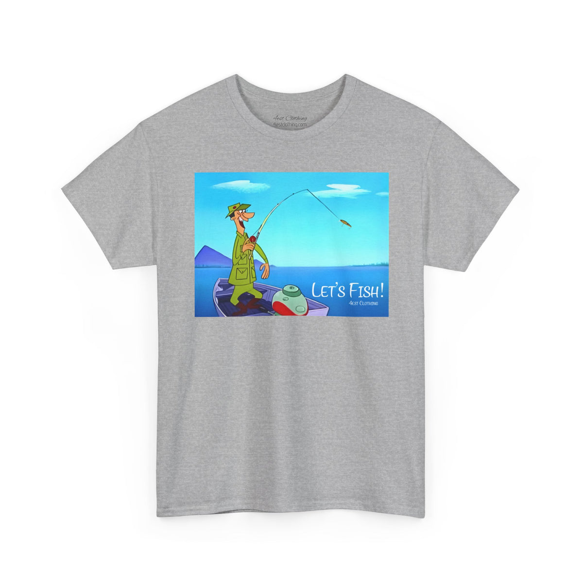 50's Cartoon"Let’s Fish!"