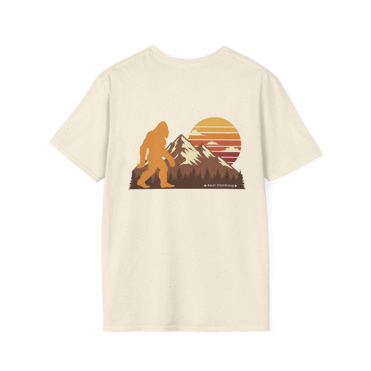 Bigfoot Mountain Sunset Graphic T-Shirt