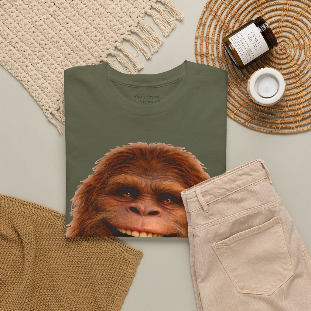 Happy Hairyman, Old School durability, Camping Tee