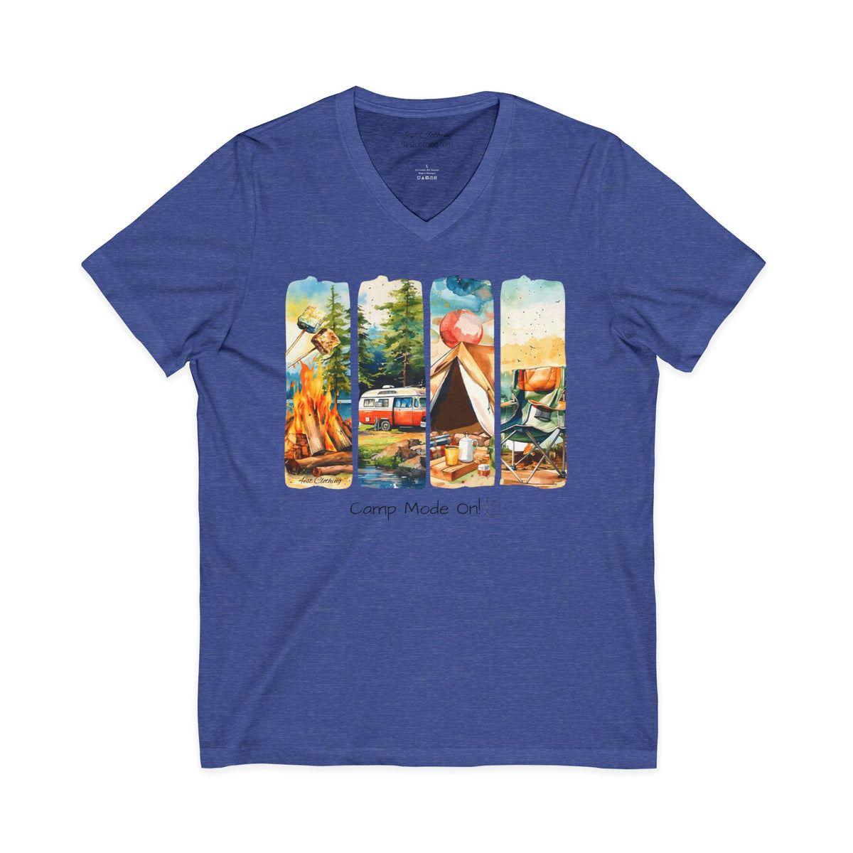 Camp Mode on! Ultra soft V-Neck Ladies