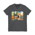 Camp Mode on! Ultra soft V-Neck Ladies