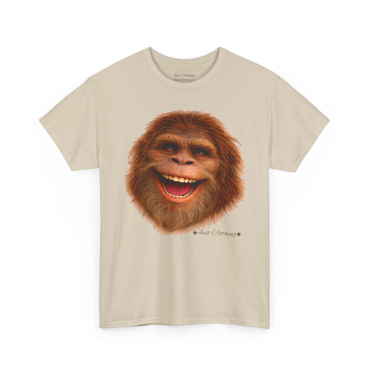 Happy Hairyman, Old School durability, Camping Tee