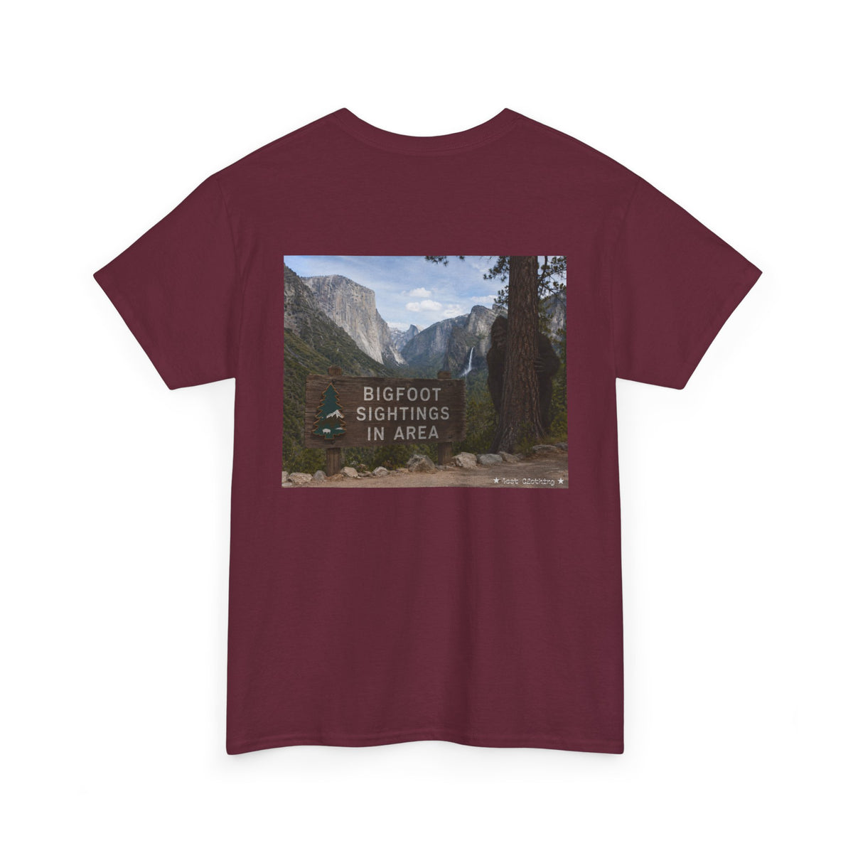 Bigfoot Sightings in Area.  Mountain Adventure T-Shirt