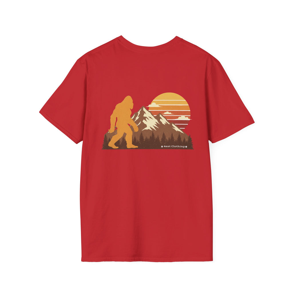 Bigfoot Mountain Sunset Graphic T-Shirt