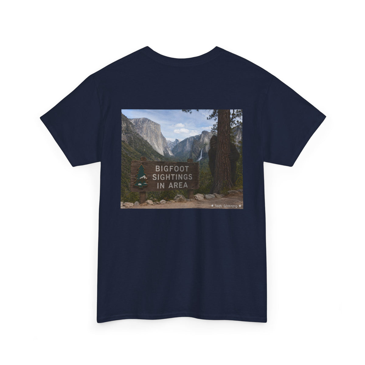 Bigfoot Sightings in Area.  Mountain Adventure T-Shirt