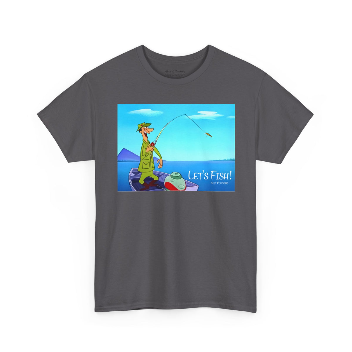 50's Cartoon"Let’s Fish!"