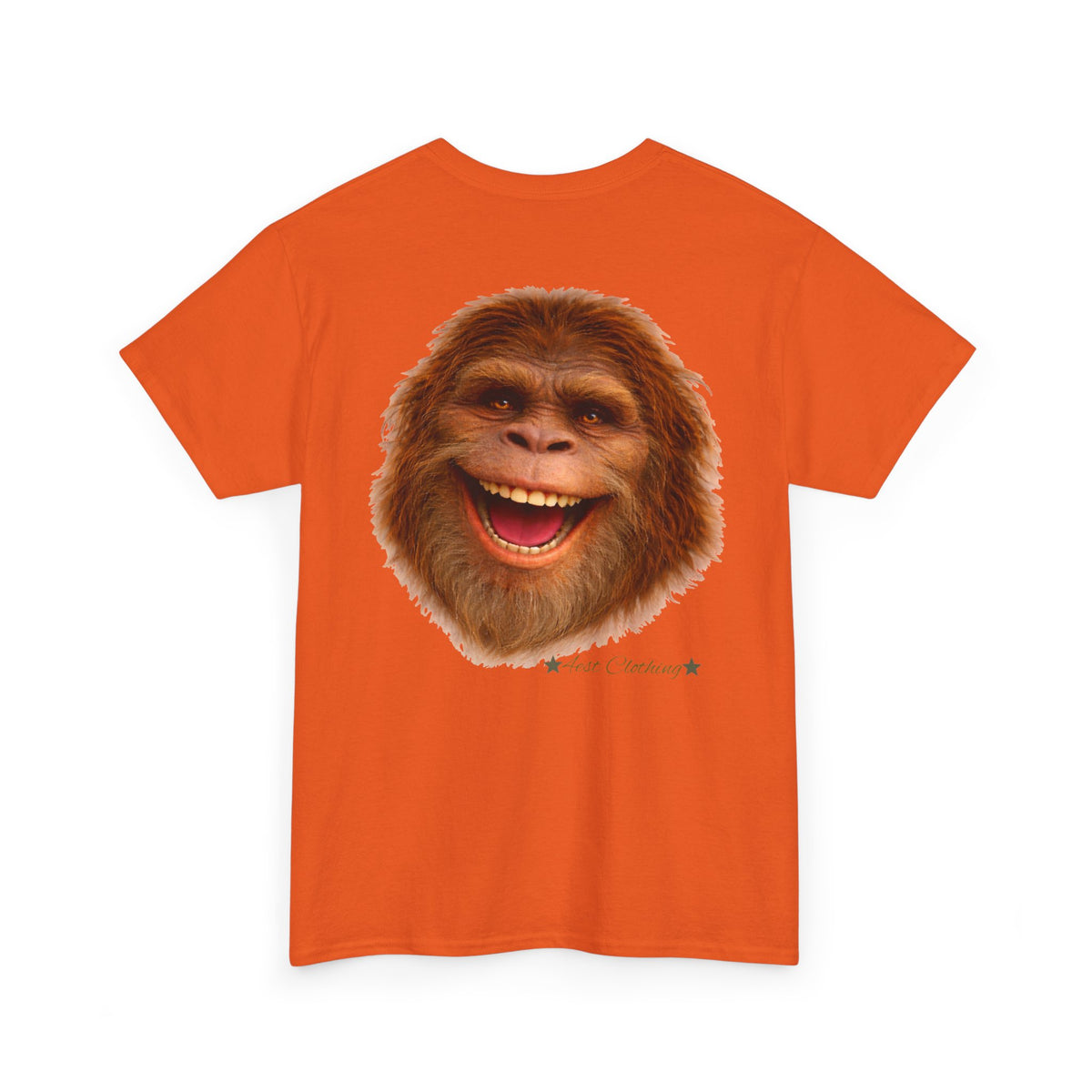 BACKPRINT- Happy Hairy Guy.