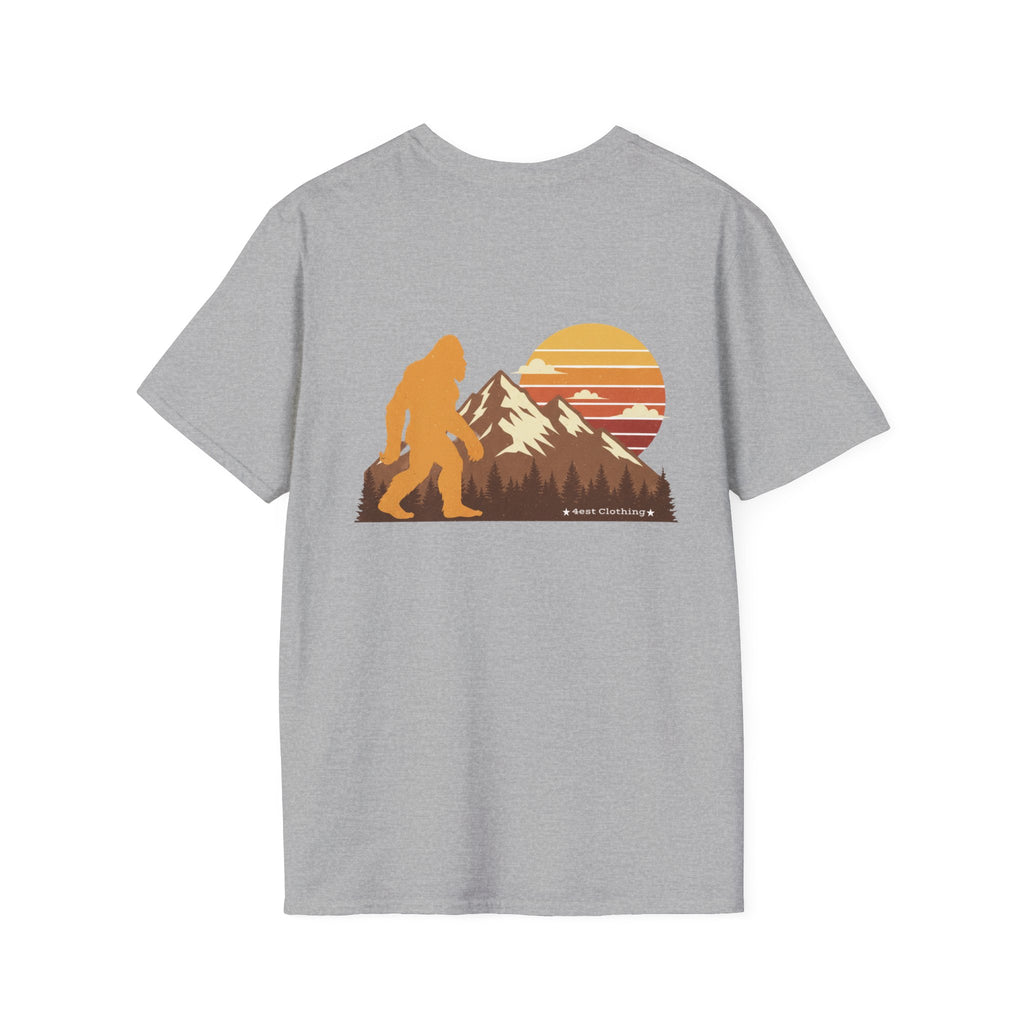 Bigfoot Mountain Sunset Graphic T-Shirt