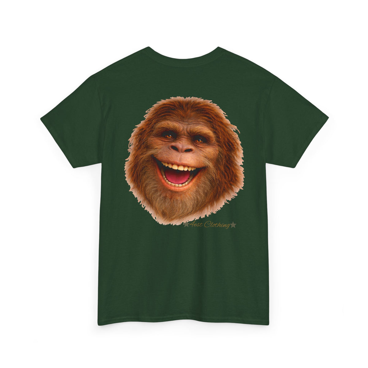 BACKPRINT- Happy Hairy Guy.