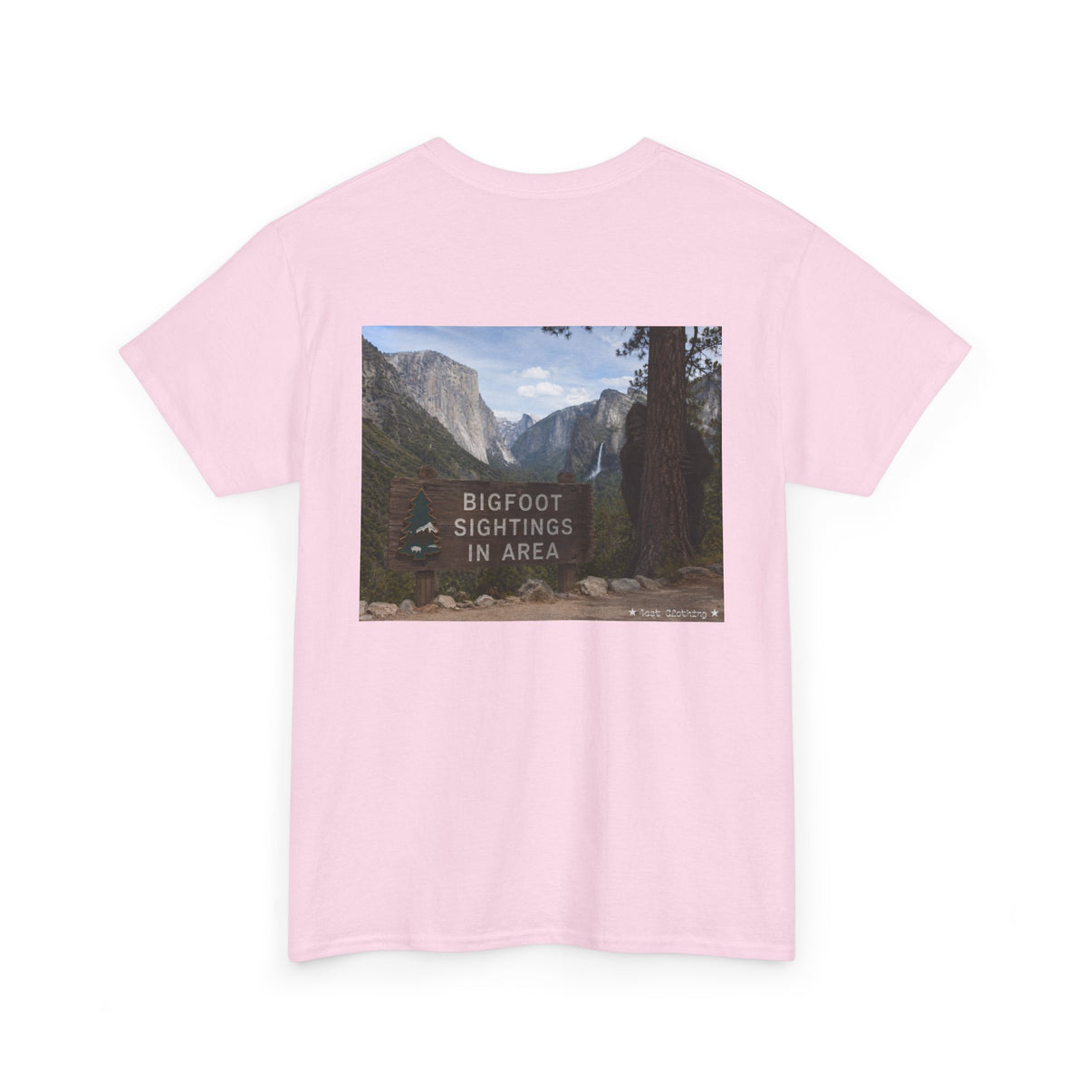 BACKPRINT- Bigfoot Sightings in Area.