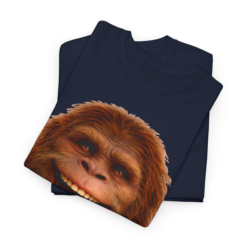 Happy Hairyman, Old School durability, Camping Tee